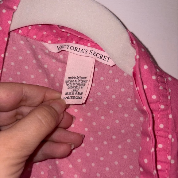 Victoria's Secret Pink Polka Dot robe - Picture 2 of 3